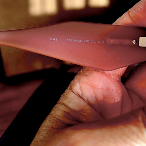 AuthenticNWOT MITA COCOPLUM Sunglasses.ITALY&MIAMI.Perfect ConditionEDGY& Classy - Picture 5 of 6